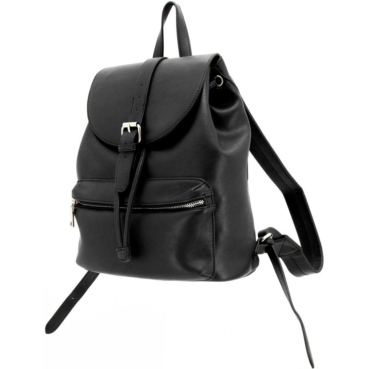 Ilse Jacobsen Vegan Leather Reversible Tote Bag Black/Gunmetal – Amelia's  Apparel